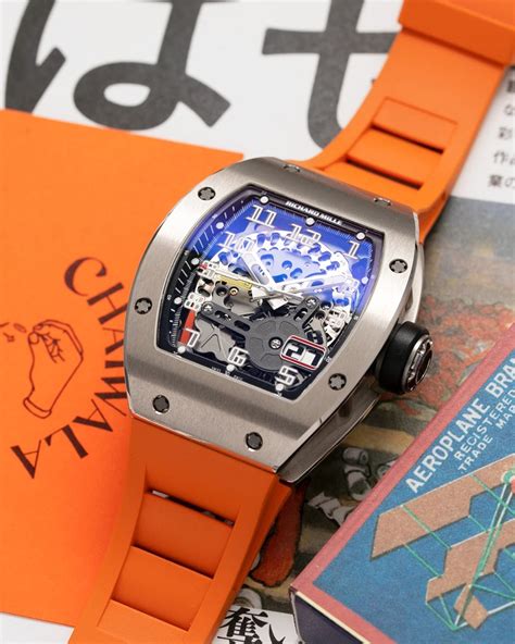 richard mille orange band